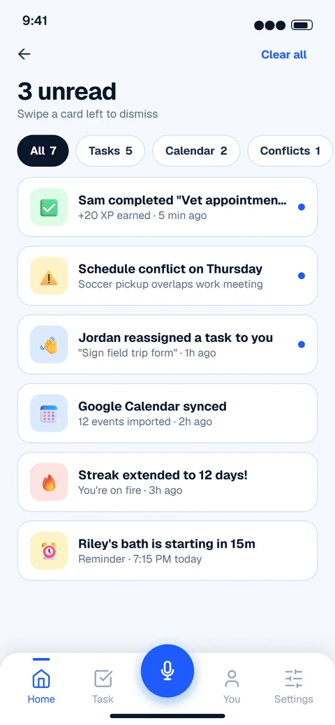 Smart notifications